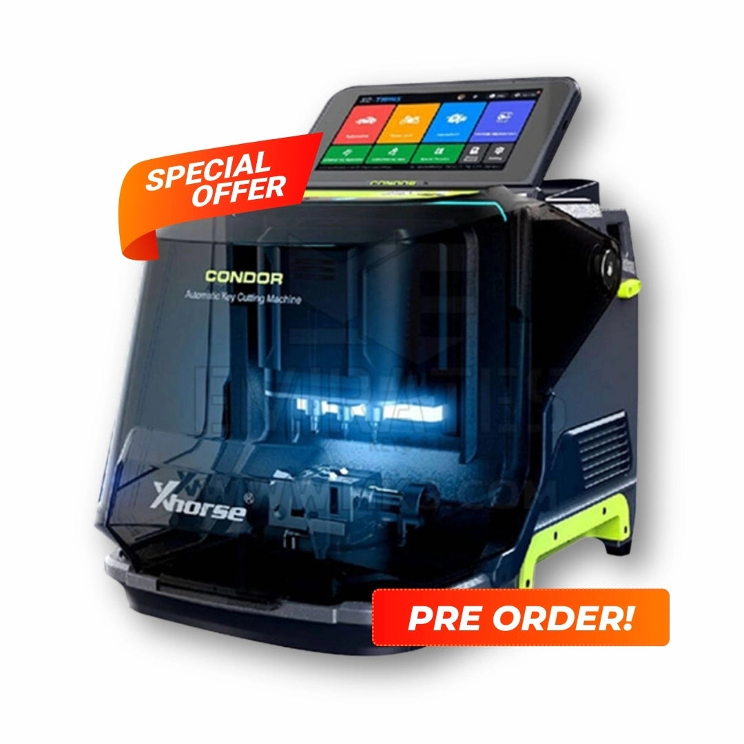 New Double-Cutter Design - Key Cutting Machine Xhorse - Condor XC-Twins (PRE-ORDER) New Double-Cutter Design - Key Cutting Machine Xhorse - Condor XC-Twins (PRE-ORDER)